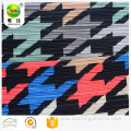 Wholesale polyester african printed pleated knitted fabric